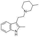 CAS#: 71765-60-1， 2-Methyl-3-(2-(3-Methyl-1-Piperidinyl)Ethyl)-1H-Indole