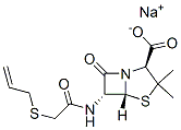 CAS#: 7177-54-0， Sodium [2S-(2alpha, 5alpha,6beta)]-6-[(Allylthio)Acetamido]-3,3-Dimethyl-7-Oxo-4-Thia-1-Azabicyclo[3.2.0]Heptane-2-Carboxylate