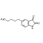 CAS#: 717832-63-8， 5-Pentyl-1H-indole-2,3-dione