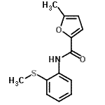 CAS#: 717859-95-5， 5-Methyl-N-[2-(methylsulfanyl)phenyl]-2-furamide
