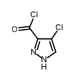 CAS#: 717871-75-5， 4-Chloro-1H-pyrazole-3-carbonyl chloride