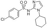 CAS#: 71795-43-2， 4-Chloro-N-(1-Cyclohexyl-1H-Imidazol-2-Yl)-Benzenesulfonamide