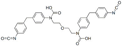 CAS#: 71832-70-7， Oxydiethylene Bis[[4-[(4-Isocyanatophenyl)Methyl]Phenyl]Carbamate]