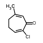 CAS#: 71964-30-2， 2-Chloro-6-methyl-2,6-cycloheptadien-1-one