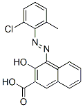 CAS 登录号：72011-13-3， (4Z)-4-[(2-氯-6-甲基苯基)亚肼基]-3-氧代萘-2-羧酸