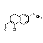CAS#: 72019-91-1， 1-Chloro-6-methoxy-3,4-dihydro-2-naphthalenecarbaldehyde