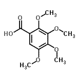 CAS#: 72023-44-0， 2,3,4,5-Tetramethoxybenzoic acid