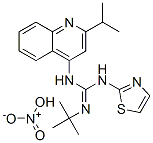 CAS#: 72042-10-5， 2-Tert-Butyl-1-(2-Propan-2-Ylquinolin-4-Yl)-3-(1,3-Thiazol-2-Yl)Guanidine, Nitric Acid