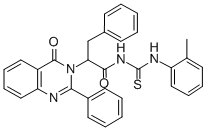 CAS#: 72045-81-9， N-[(2-Methylphenyl)Carbamothioyl]-2-(4-Oxo-2-Phenylquinazolin-3-Yl)-3-Phenylpropanamide