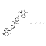 CAS#: 72066-81-0， Tetrasodium 3,3'-[2,2-propanediylbis(4,1-phenyleneoxy)]diphthalate