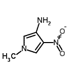 CAS#: 72083-66-0， 1-Methyl-4-nitro-1H-pyrrol-3-amine
