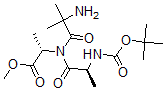CAS#: 72086-86-3， Tert-Butyloxycarbonyl-Alanyl-Aminoisobutyryl-Alanyl Methyl Ester
