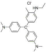 CAS#: 72102-64-8， Bis[4-(Dimethylamino)Phenyl][4-(Ethylamino)-3-Methylphenyl]-Methylium Chloride (1:1)