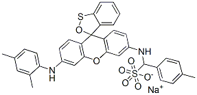 CAS#: 72139-04-9， Sodium 4-[[6'-[(2,4-Dimethylphenyl)Amino]-1,1-Dioxidospiro[Benzo[c]Oxathiole-3,9'-Xanthene]-3'-Yl]Amino]-2,3-Dimethylbenzenesulfonic Acid