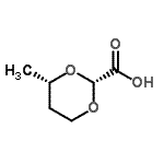 CAS#: 721447-91-2， (2R,4S)-4-Methyl-1,3-dioxane-2-carboxylic acid