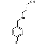 CAS#: 721453-52-7， 3-[(4-Bromobenzyl)amino]-1-propanol