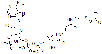 CAS#: 72205-57-3， Methoxycarbonyl-Coenzyme A Disulfide