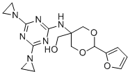 CAS#: 72239-53-3， [5-[(4,6-Diethylenimino-s-triazin-2-yl)amino]-2-(2-furyl)-1,3-dioxan-5-yl]methanol