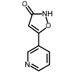 CAS 登录号：72309-75-2， 5-(3-吡啶基)-1,2-恶唑-3(2H)-酮