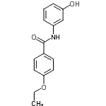 CAS#: 723255-70-7， 4-Ethoxy-N-(3-hydroxyphenyl)benzamide