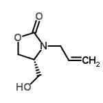 CAS#: 723334-87-0， (4R)-3-Allyl-4-(hydroxymethyl)-1,3-oxazolidin-2-one