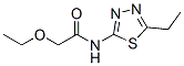 CAS#: 723757-34-4， 2-Ethoxy-N-(5-Ethyl-1,3,4-Thiadiazol-2-Yl)-Acetamide