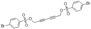 CAS#: 7239-48-7, 6-(4-bromophenyl)sulfonyloxyhexa-2,4-diynyl 4-bromobenzenesulfonate