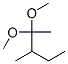 CAS#: 72409-06-4， 2,2-Dimethoxy-3-Methylpentane