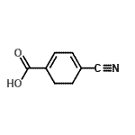 CAS#: 72422-72-1， 4-Cyano-1,3-cyclohexadiene-1-carboxylic acid