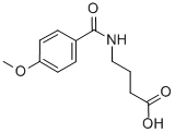 CAS#: 72432-14-5， 4-[(4-Methoxybenzoyl)Amino]Butanoic Acid