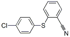 CAS#: 72433-38-6， 2-(4-Chlorophenyl)Sulfanylbenzonitrile