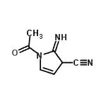 CAS#: 724462-20-8， 1-Acetyl-2-imino-2,3-dihydro-1H-pyrrole-3-carbonitrile