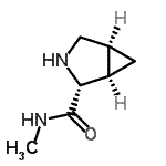 CAS#: 72448-28-3， (1R,2R,5S)-N-Methyl-3-azabicyclo[3.1.0]hexane-2-carboxamide