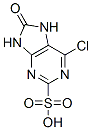CAS#: 7250-57-9， 6-Chloro-8-Oxo-7,9-Dihydropurine-2-Sulfonic Acid