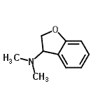 CAS#: 725200-24-8， N,N-Dimethyl-2,3-dihydro-1-benzofuran-3-amine
