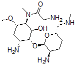 CAS#: 72523-64-9， 2-Amino-N-[(1S,2R,3R,4R,6S)-4-Amino-3-[(2R,3R,6S)-3-Amino-6-(Methylaminomethyl)Oxan-2-Yl]Oxy-2-Hydroxy-6-Methoxycyclohexyl]-N-Methylacetamide