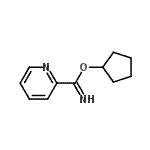 CAS#: 725736-24-3， Cyclopentyl 2-pyridinecarboximidate