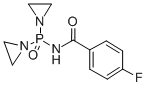 CAS#: 726-92-1， N-[Bis(aziridin-1-yl)phosphoryl]-4-fluoro-benzamide