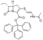 CAS#: 72615-17-9， Tri(Phenyl)Methyl 3-[(E)-2-Acetamidoethenyl]Sulfanyl-6-Ethyl-7-Oxo-1-Azabicyclo[3.2.0]Hept-2-Ene-2-Carboxylate