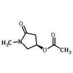 CAS#: 726204-06-4， (3R)-1-Methyl-5-oxo-3-pyrrolidinyl acetate