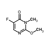 CAS#: 726207-85-8， 5-Fluoro-2-methoxy-3-methyl-4(3H)-pyrimidinone
