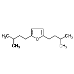 CAS 登录号：72636-57-8， 2,5-二(3-甲基丁基)呋喃