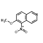 CAS#: 72677-92-0， 6-Methoxy-5-nitroisoquinoline
