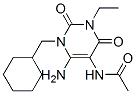 CAS#: 72702-87-5， N-[6-Amino-1-(Cyclohexylmethyl)-3-Ethyl-1,2,3,4-Tetrahydro-2,4-Dioxo-Pyrimidin-5-Yl]-Acetamide