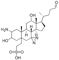CAS#: 72741-86-7， (7,7-Azo-3,12-Dihydroxy-5-Cholan-24-Oyl)-2-Aminoethanesulfonic Acid
