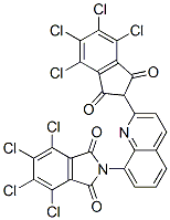 CAS#: 72779-84-1， 4,5,6,7-Tetrachloro-2-[2-(4,5,6,7-Tetrachloro-1,3-Dioxo-Inden-2-Yl)Quinolin-8-Yl]Isoindole-1,3-Dione