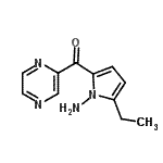 CAS#: 728008-79-5， (1-Amino-5-ethyl-1H-pyrrol-2-yl)(2-pyrazinyl)methanone