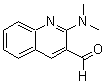 structure of CAS# 728035-61-8, 2-(Dimethylamino)-3-Quinolinecarbaldehyde;2-(DIMETHYLAMINO)-3-QUINOLINECARBOXALDEHYDE;2-(DIMETHYLAMINO)-3-QUINOLINECARBALDEHYDE;2-DIMETHYLAMINO-QUINOLINE-3-CARBALDEHYDE