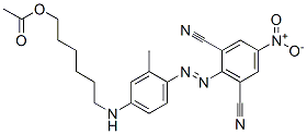 CAS#: 72828-64-9， 2-[Butyl-[4-(2,6-Dicyano-4-Nitrophenyl)Diazenyl-3-Methylphenyl]Amino]Ethyl Acetate