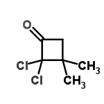 CAS#: 72837-16-2， 2,2-Dichloro-3,3-dimethylcyclobutanone